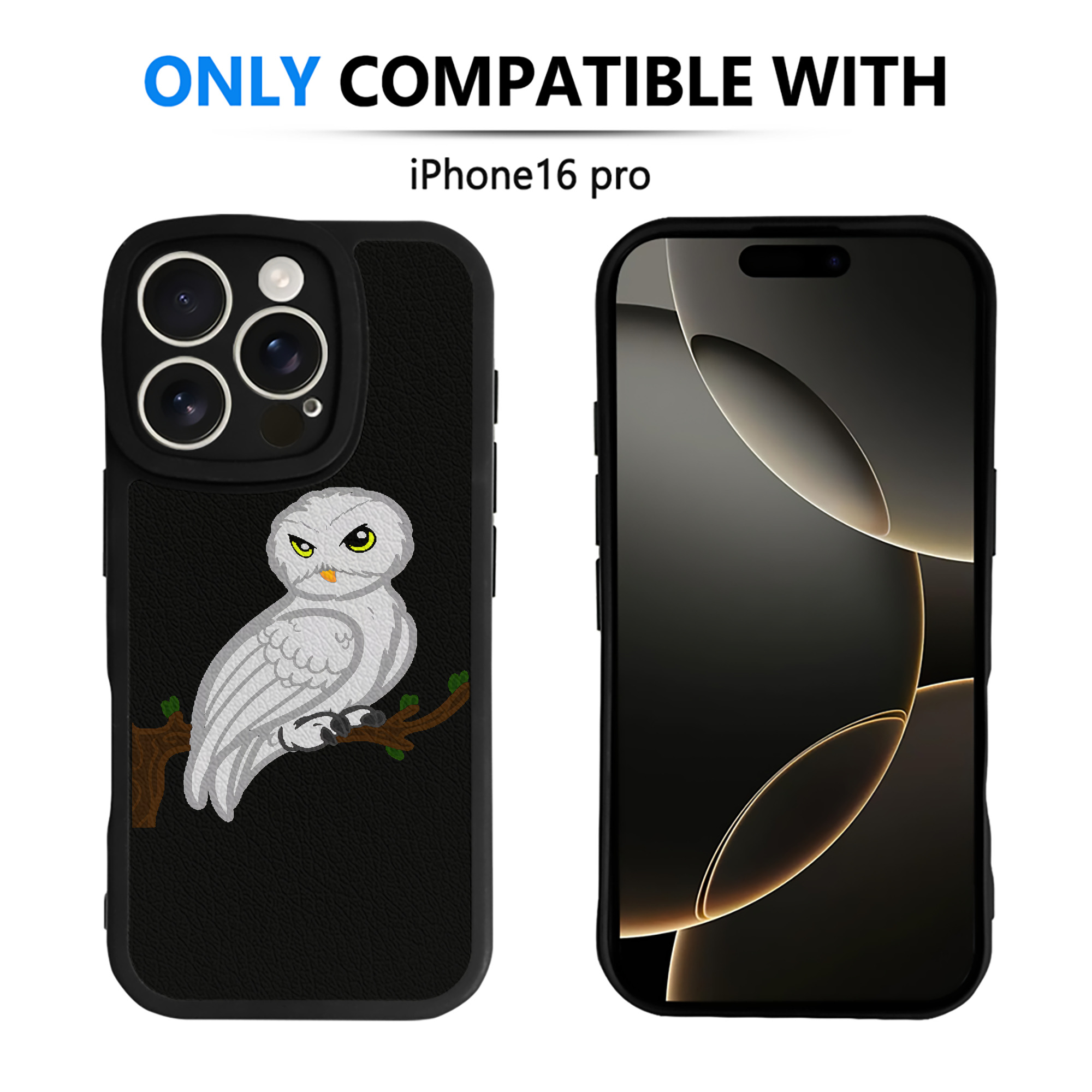 （画像用） Harry Potter ハリー・ポッターシリーズ 【iPhone 16シリーズ対応】シリコンスマホケース（レザー調） 材質：シリコン